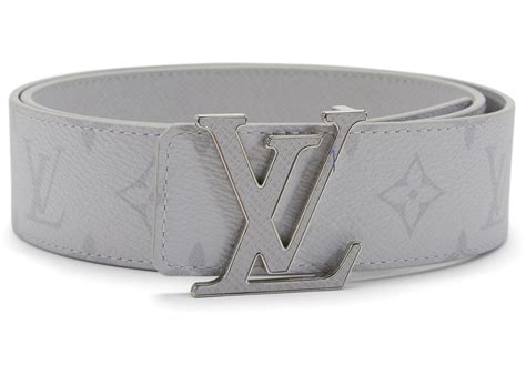 white louis vuitton belt